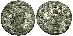 1 Antoninianus Roman Empire (27BC-395)  Gallienus (218-268)