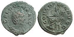 1 Antoninianus Roman Empire (27BC-395)  Salonina (?-268)