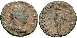 1 Antoninianus Roman Empire (27BC-395)  Gallienus (218-268)