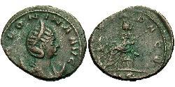 1 Antoninianus Roman Empire (27BC-395)  Salonina (?-268)