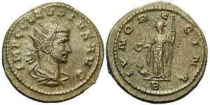 1 Antoninianus Roman Empire (27BC-395)  Claudius II  (213-270)