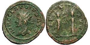 1 Antoninianus Roman Empire (27BC-395)  Claudius II  (213-270)