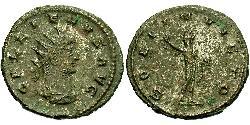 1 Antoninianus 羅馬帝國  加里恩努斯