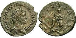 1 Antoninianus 羅馬帝國  Maximianus (250-310)