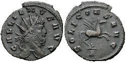 1 Antoninianus 羅馬帝國  加里恩努斯