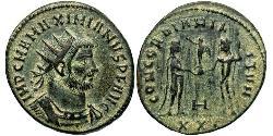 1 Antoninianus 羅馬帝國  Maximianus (250-310)
