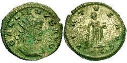 1 Antoninianus 羅馬帝國  加里恩努斯