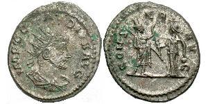 1 Antoninianus 羅馬帝國  克劳狄二世