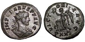 1 Antoninianus 羅馬帝國  Carus (230-283)