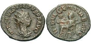 1 Antoninianus 羅馬帝國  Quietus (?-261)