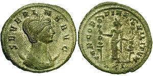 1 Antoninianus 羅馬帝國  Ulpia Severina (?-?)