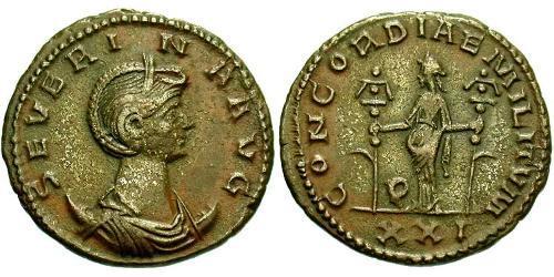 1 Antoninianus 羅馬帝國  Ulpia Severina (?-?)