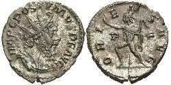 1 Antoninianus Gallic Empire (260-274) 銀 Postumus (260-268)