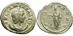 1 Antoninianus 羅馬帝國 銀 尤利亞·瑪伊莎