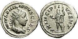 1 Antoninianus 羅馬帝國 銀 Philip II (237-249)