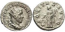 1 Antoninianus 羅馬帝國 銀 Volusianus (235-253)