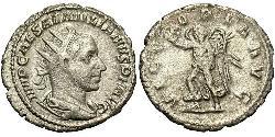 1 Antoninianus 羅馬帝國 銀 埃米利安努斯