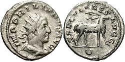 1 Antoninianus 羅馬帝國 銀 Philip the Arab (204-249)