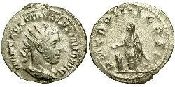 1 Antoninianus 羅馬帝國 銀 Volusianus (235-253)