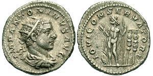 1 Antoninianus 羅馬帝國 銀 埃拉伽巴路斯