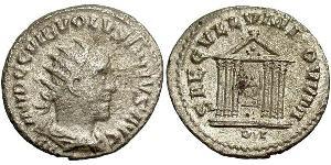 1 Antoninianus 羅馬帝國 銀 Volusianus (235-253)