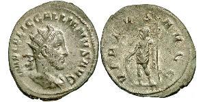 1 Antoninianus 羅馬帝國 銀 加里恩努斯