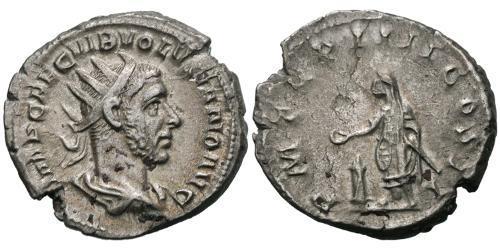 1 Antoninianus 羅馬帝國 銀 Volusianus (235-253)