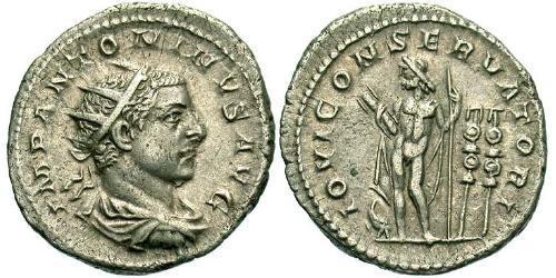 1 Antoninianus 羅馬帝國 銀 埃拉伽巴路斯