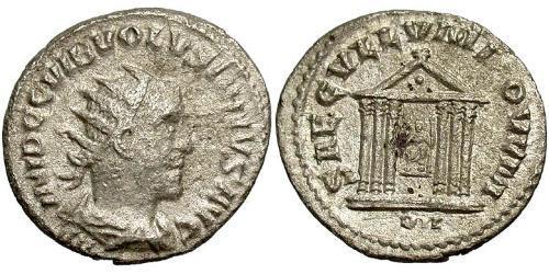 1 Antoninianus 羅馬帝國 銀 Volusianus (235-253)