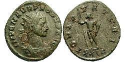1 Antoninianus 羅馬帝國 銀/銅 Probus (232-282)