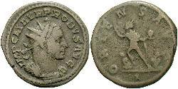 1 Antoninianus 羅馬帝國 銀/銅 Probus (232-282)