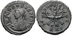 1 Antoninianus 羅馬帝國 銀/銅 Probus (232-282)