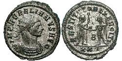 1 Antoninianus 羅馬帝國 銀/銅 奥勒良