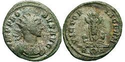 1 Antoninianus 羅馬帝國 銀/銅 Probus (232-282)