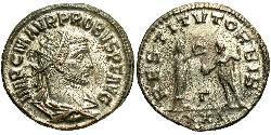 1 Antoninianus 羅馬帝國 銀/銅 Probus (232-282)