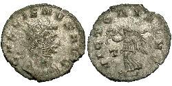 1 Antoninianus 羅馬帝國 銀/銅 加里恩努斯