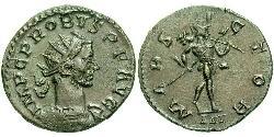 1 Antoninianus 羅馬帝國 銀/銅 Probus (232-282)