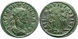 1 Antoninianus 羅馬帝國 銀/銅 Probus (232-282)