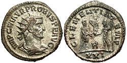 1 Antoninianus 羅馬帝國 銀/銅 Probus (232-282)