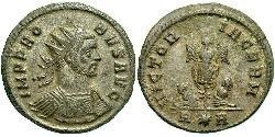 1 Antoninianus 羅馬帝國 銀/銅 Probus (232-282)