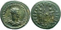 1 Antoninianus 羅馬帝國 銀/銅 Probus (232-282)