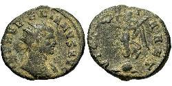 1 Antoninianus 羅馬帝國 銀/銅 奥勒良
