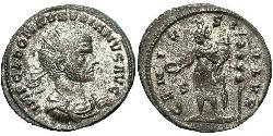 1 Antoninianus 羅馬帝國 銀/銅 奥勒良