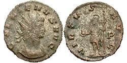 1 Antoninianus 羅馬帝國 銀/銅 加里恩努斯