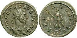 1 Antoninianus 羅馬帝國 銀/銅 Probus (232-282)
