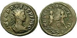 1 Antoninianus 羅馬帝國 銀/銅 Probus (232-282)