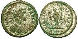 1 Antoninianus 羅馬帝國 銀/銅 Probus (232-282)