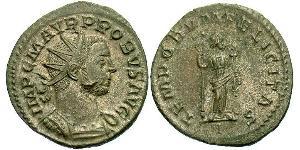 1 Antoninianus 羅馬帝國 銀/銅 Probus (232-282)