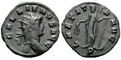 1 Antoninianus 羅馬帝國 青铜 加里恩努斯