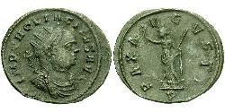 1 Antoninianus 羅馬帝國 青铜 Tacitus (200-276)